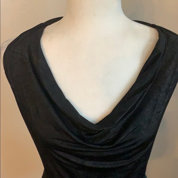 Arden B open back Black Top - Picture 3 of 6